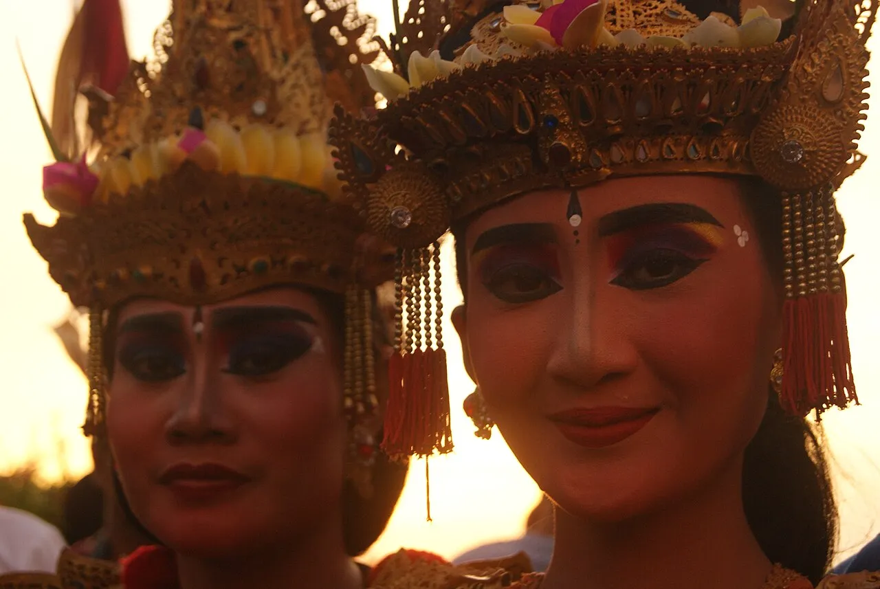 Fire Dance at Uluwatu Temple, Bali