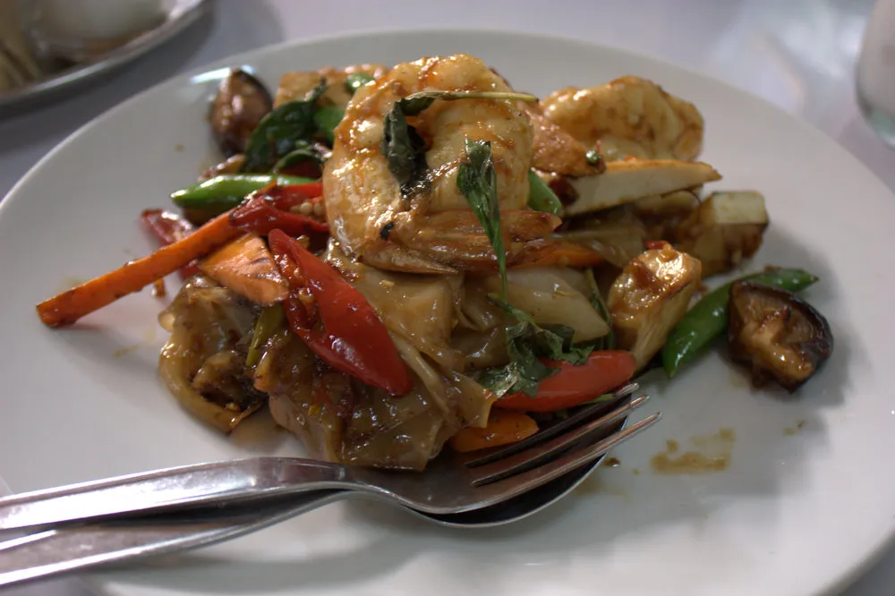 Raan Jay Fai's Drunken Noodles, Bangkok