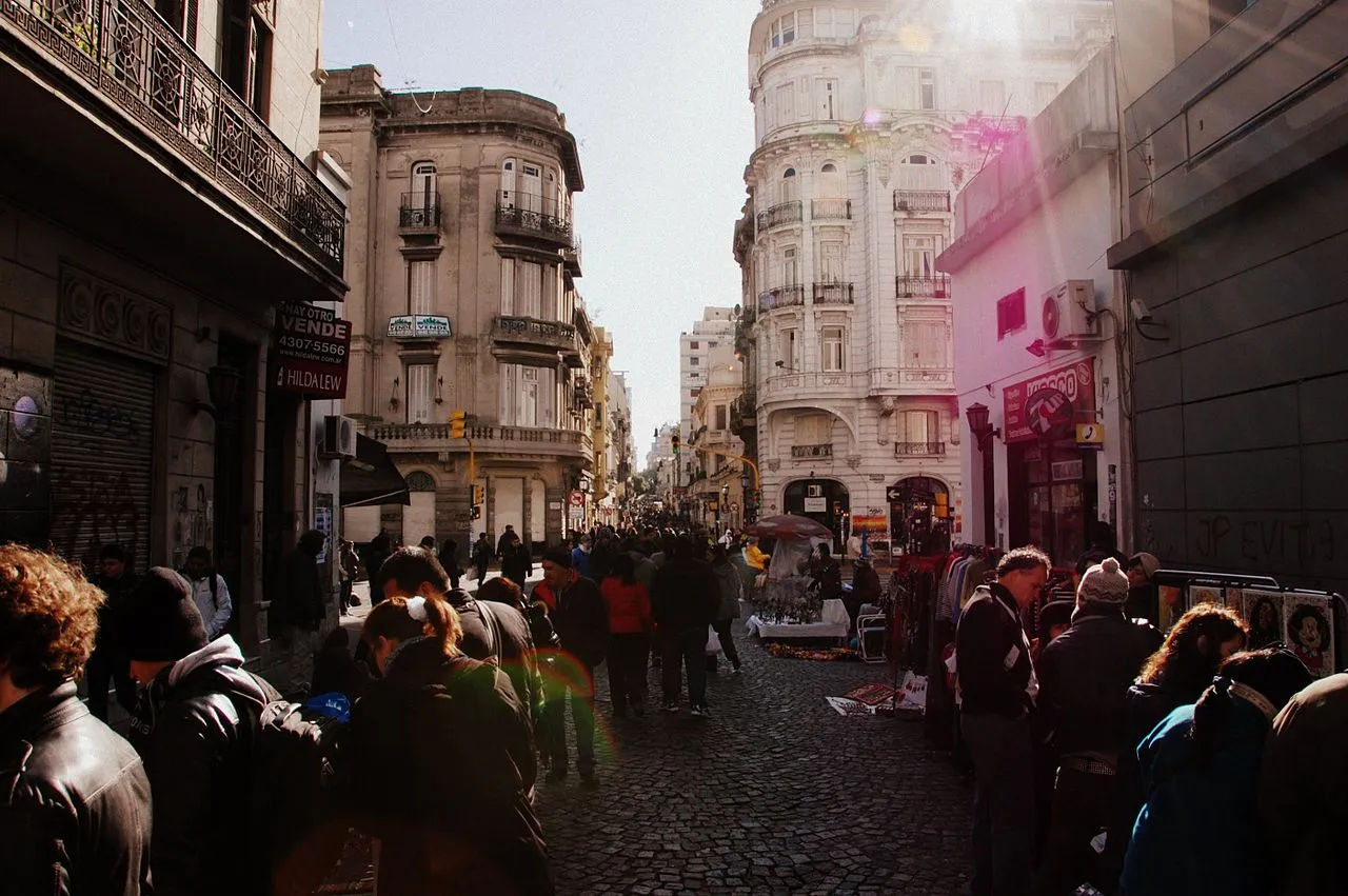 Sunday San Telmo Market, Buenos Aires