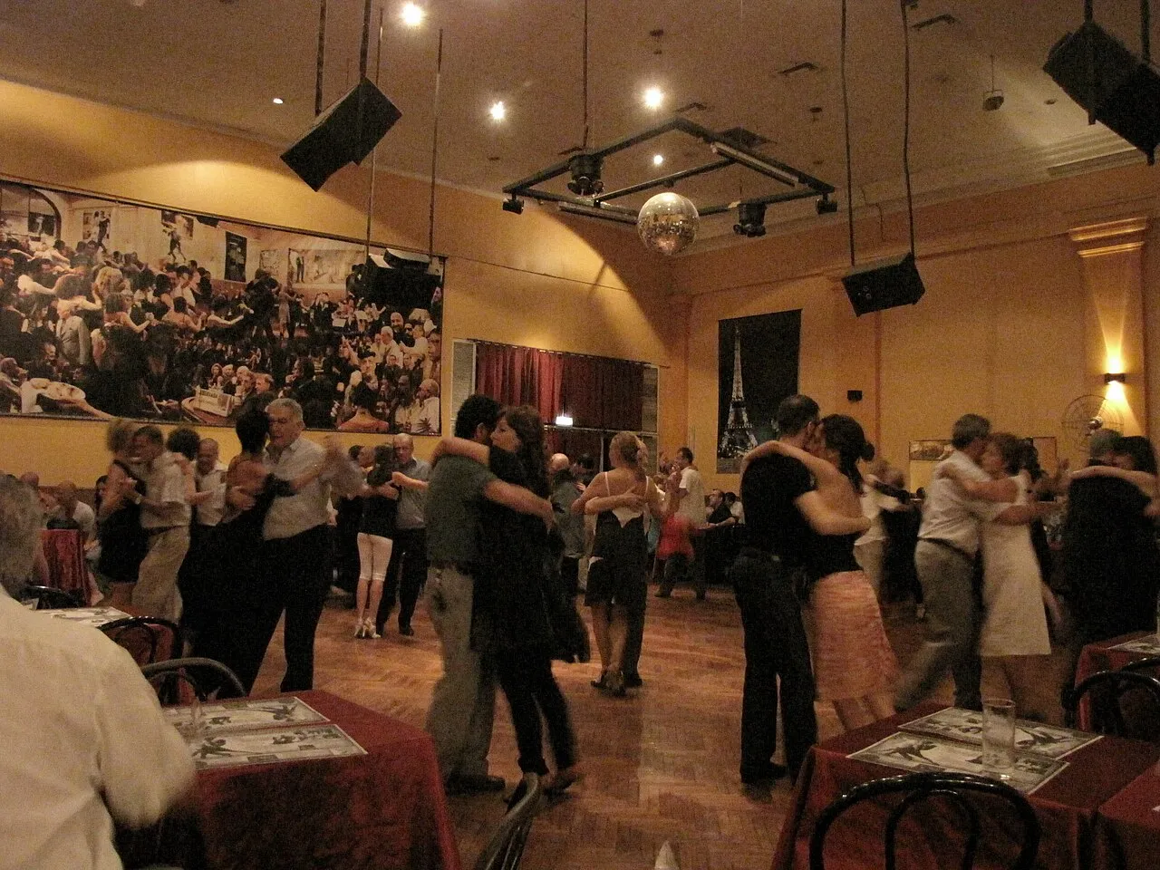 Milonga at Salón Canning, Buenos Aires