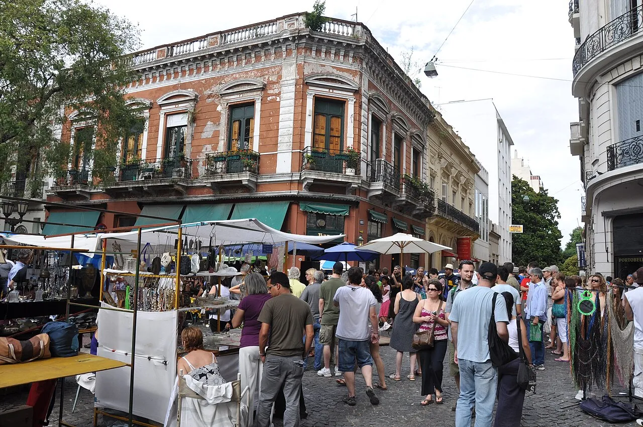 Street Tango at Dorrego Square, Buenos Aires
