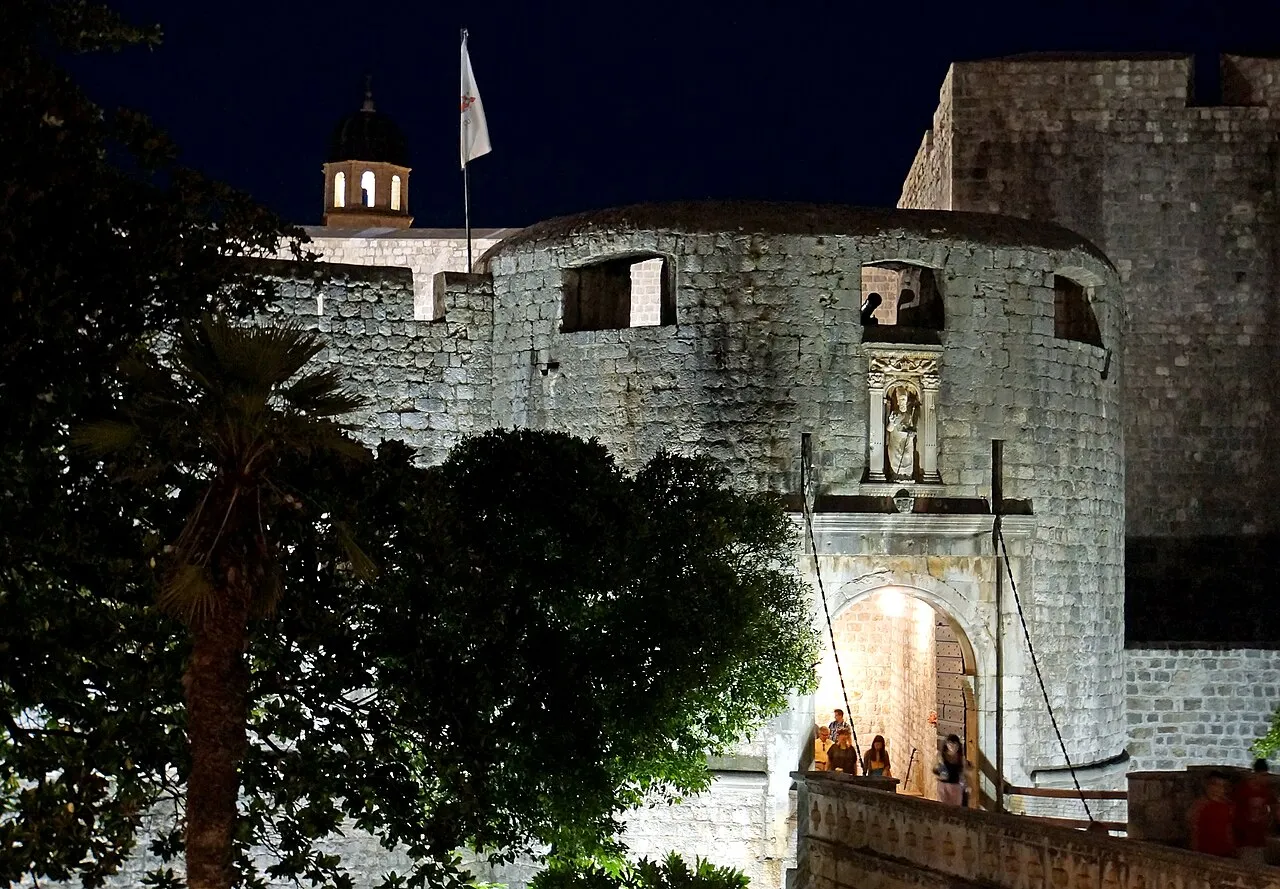 Pile Gate and Drawbridge, Dubrovnik