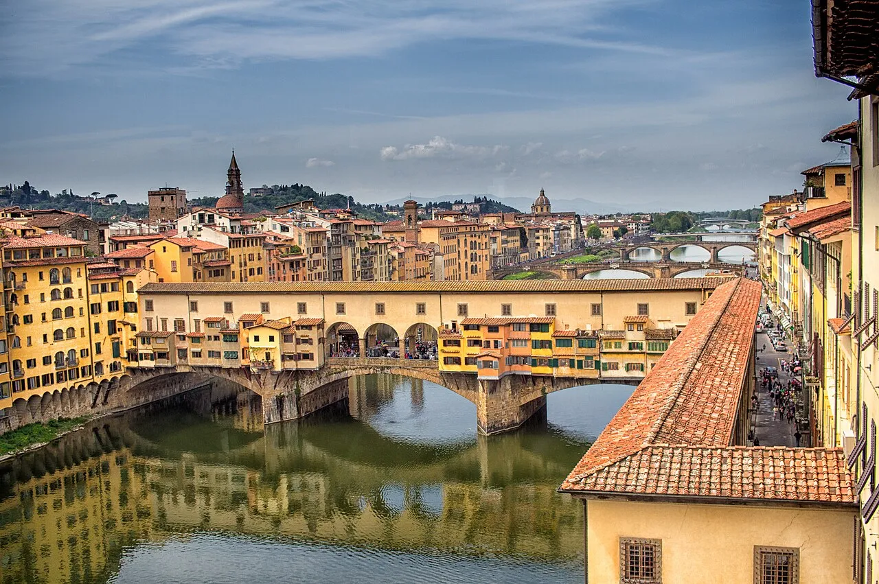 Cross the Ponte Vecchio, Florence