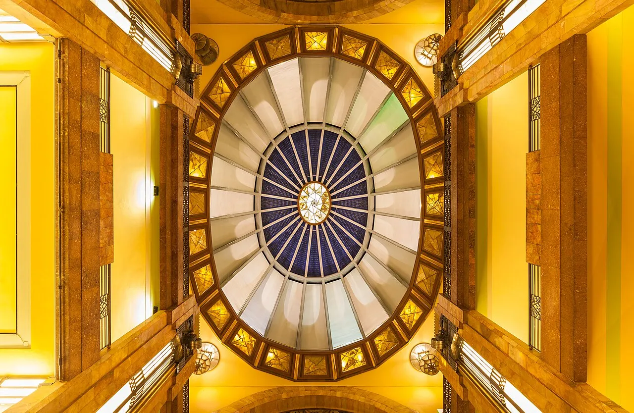 Palacio de Bellas Artes Interior, Mexico City
