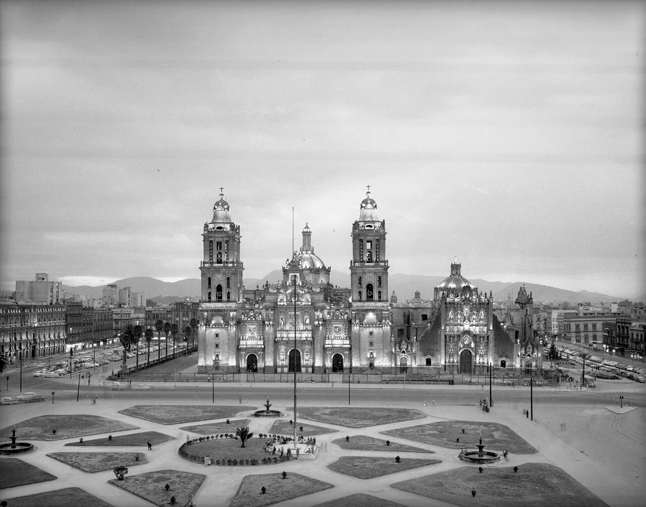 Zócalo and Cathedral, Mexico City