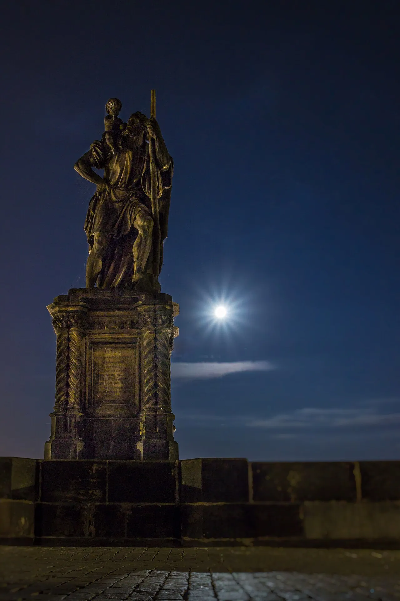 Charles Bridge at Midnight, Prague