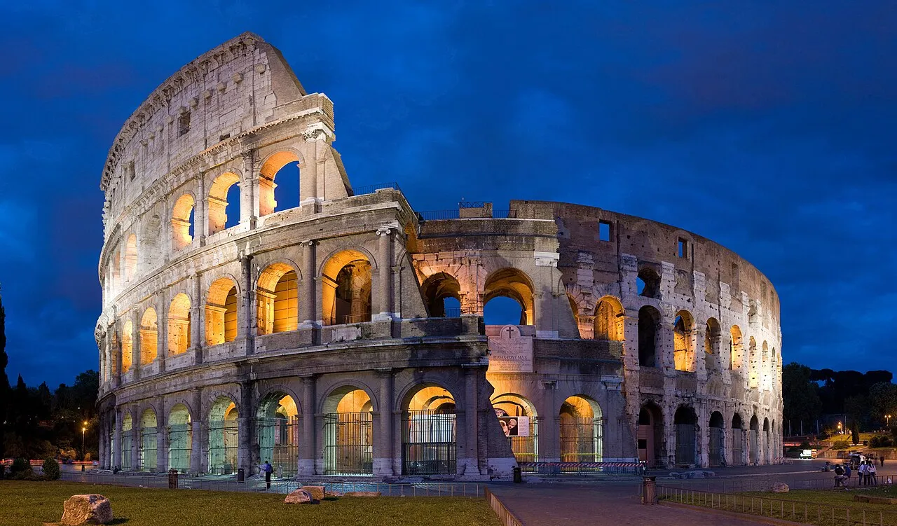 Colosseum Night View, Rome