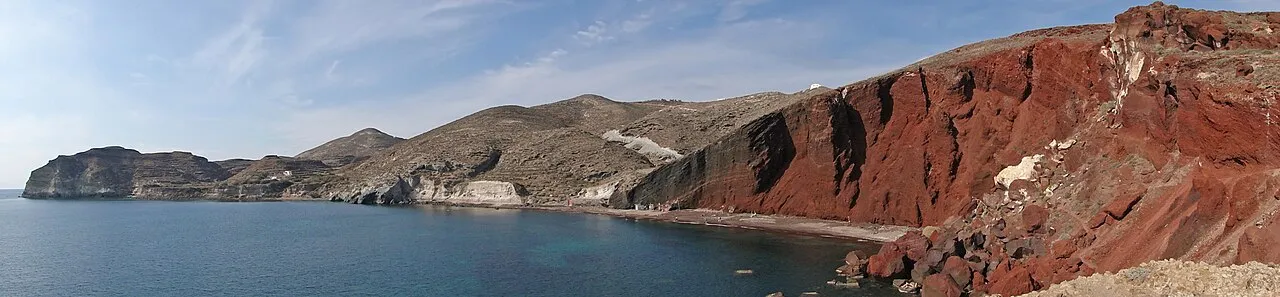 Red Beach, Santorini