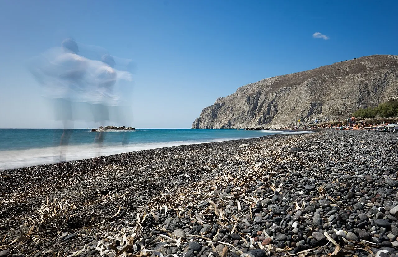 Kamari Beach, Santorini