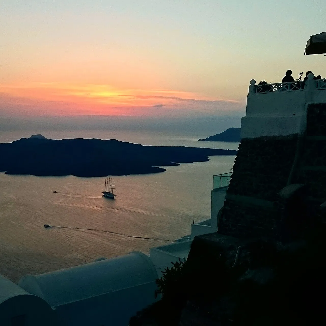 Caldera View from Imerovigli, Santorini