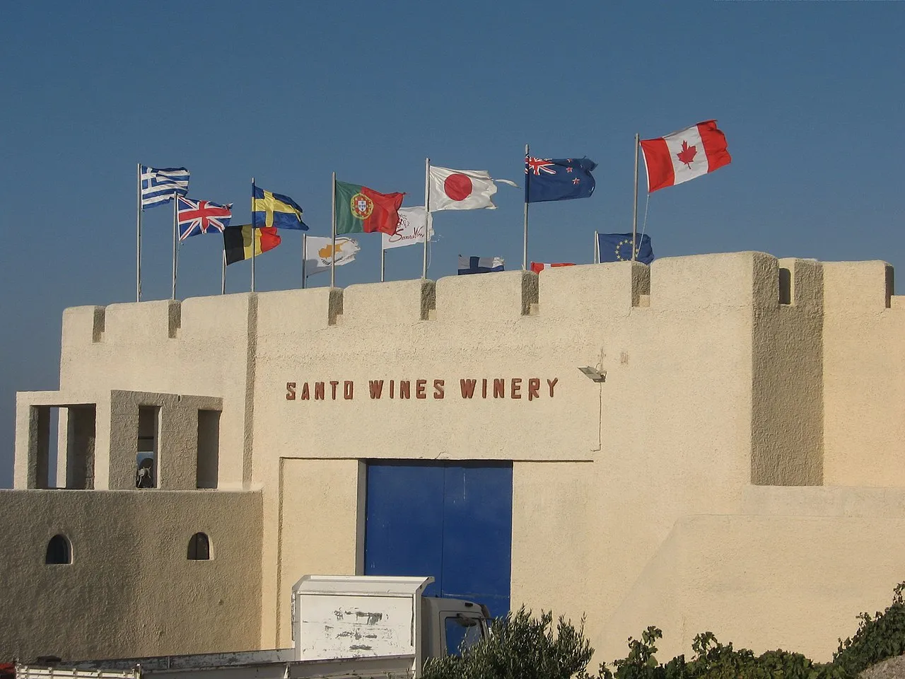 Santo Wines Winery, Santorini