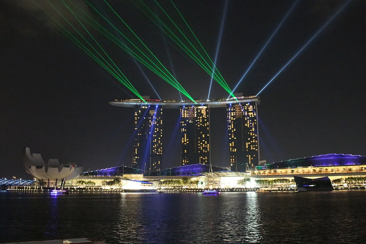 Marina Bay Sands Light Show, Singapore