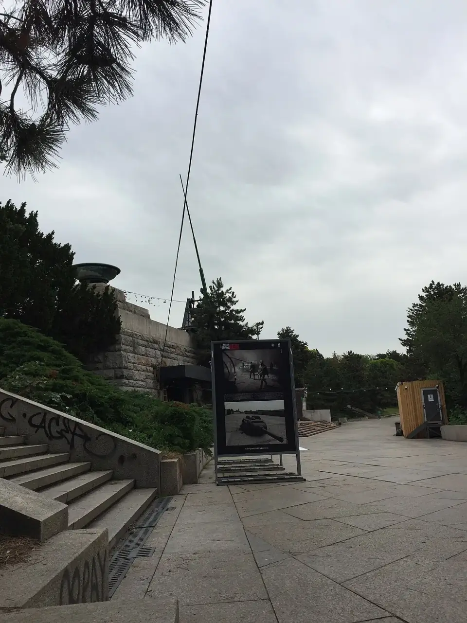 Parque Letná y Metrónomo, Praga