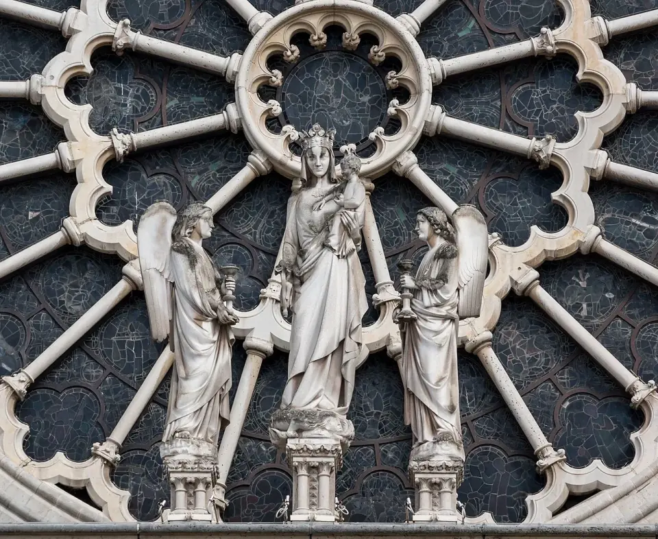 Notre-Dame Exterior and Île de la Cité, Paris