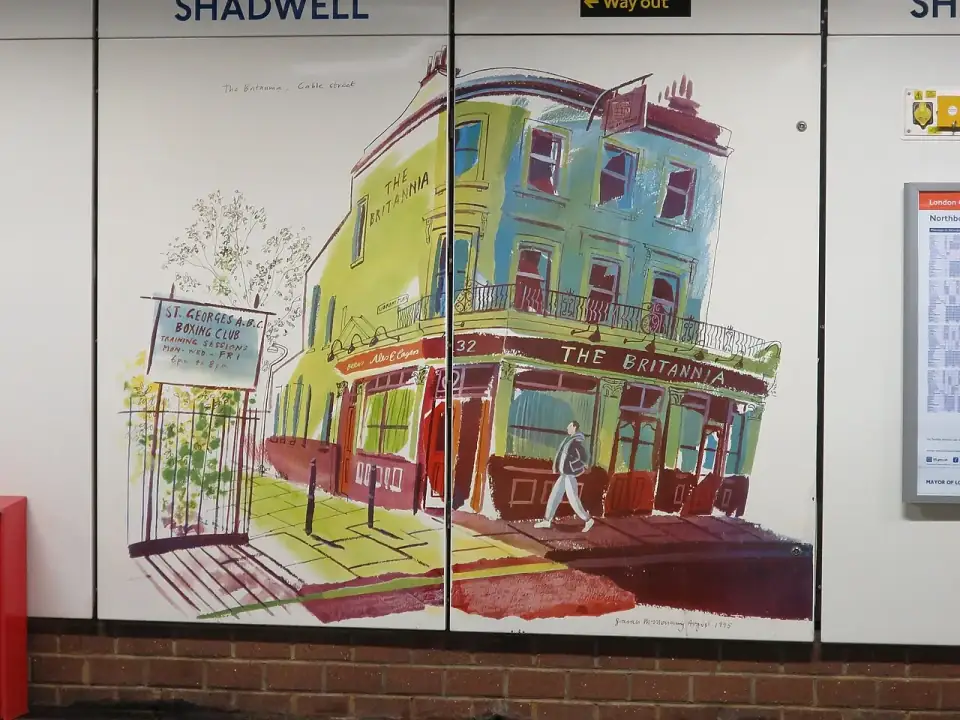 Mural de Cable Street, Londres