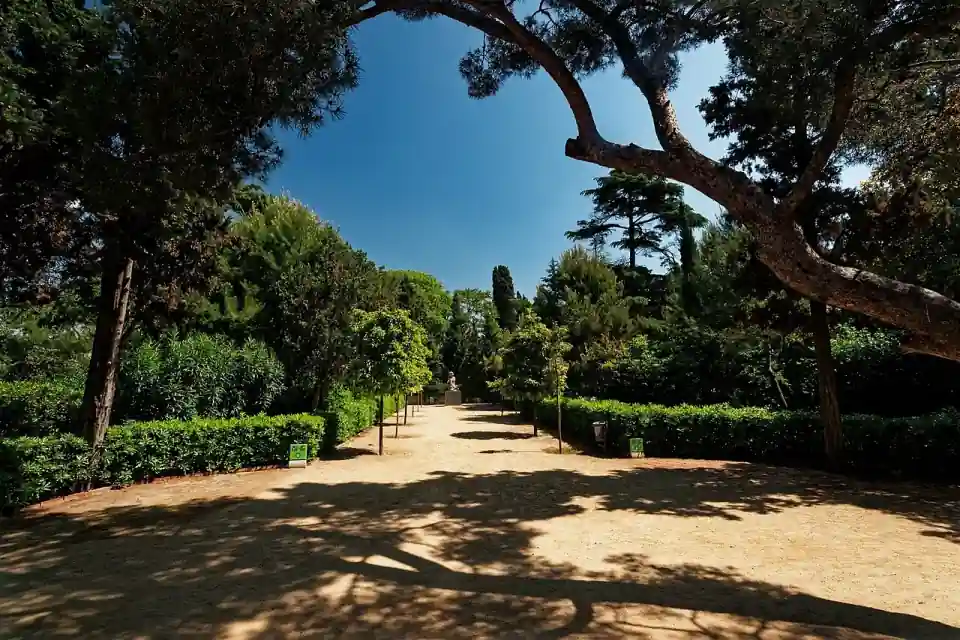 Jardins de Laribal, Barselona
