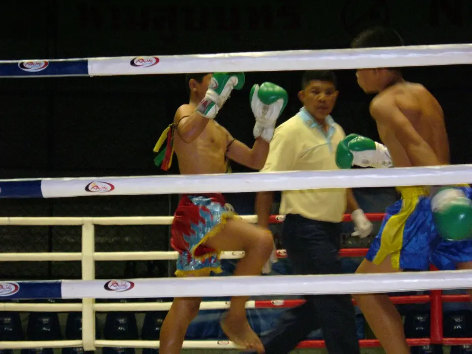 Muay Thai at Rajadamnern Stadium, Bangkok