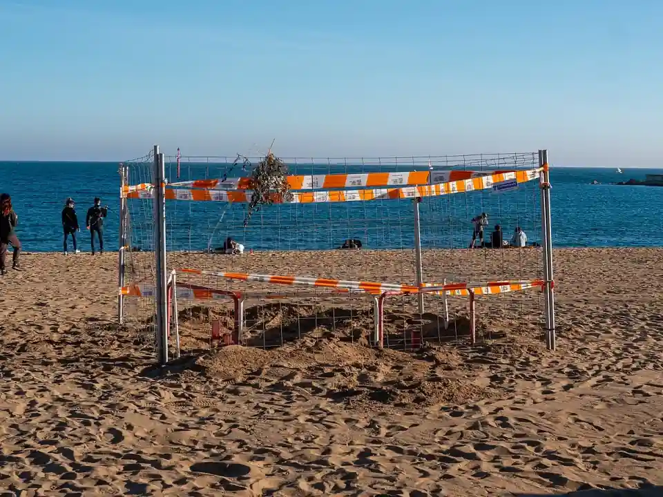 Barceloneta Beach、バルセロナ