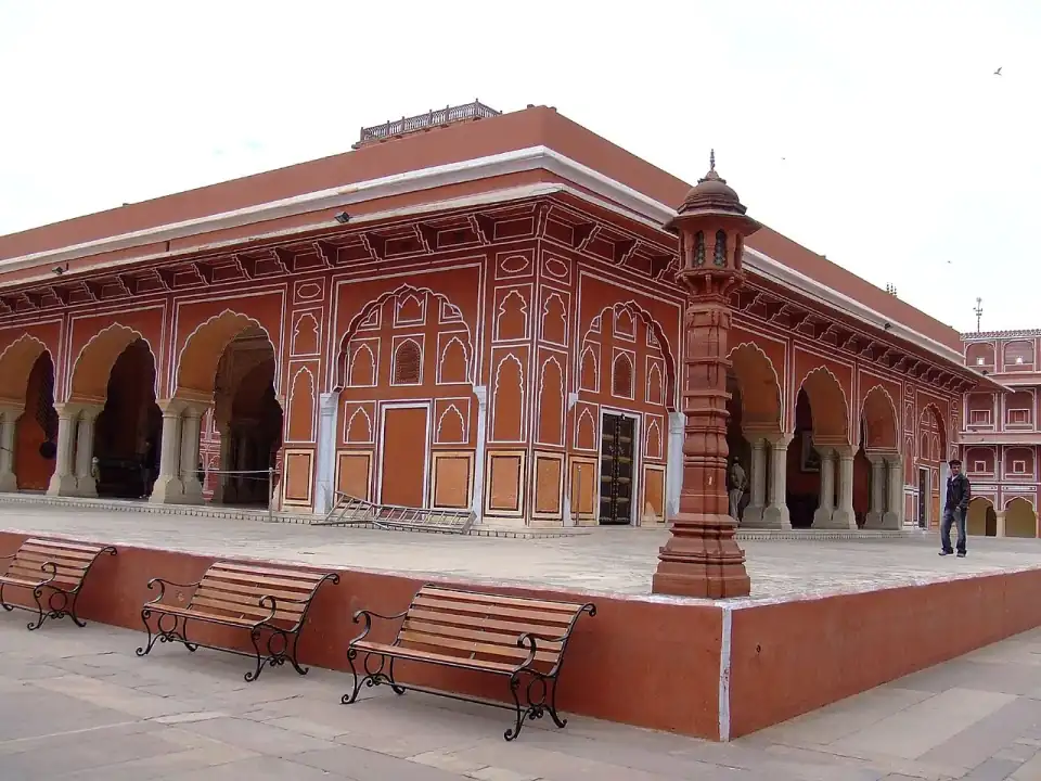 Exterior del Palacio de la Ciudad, Jaipur
